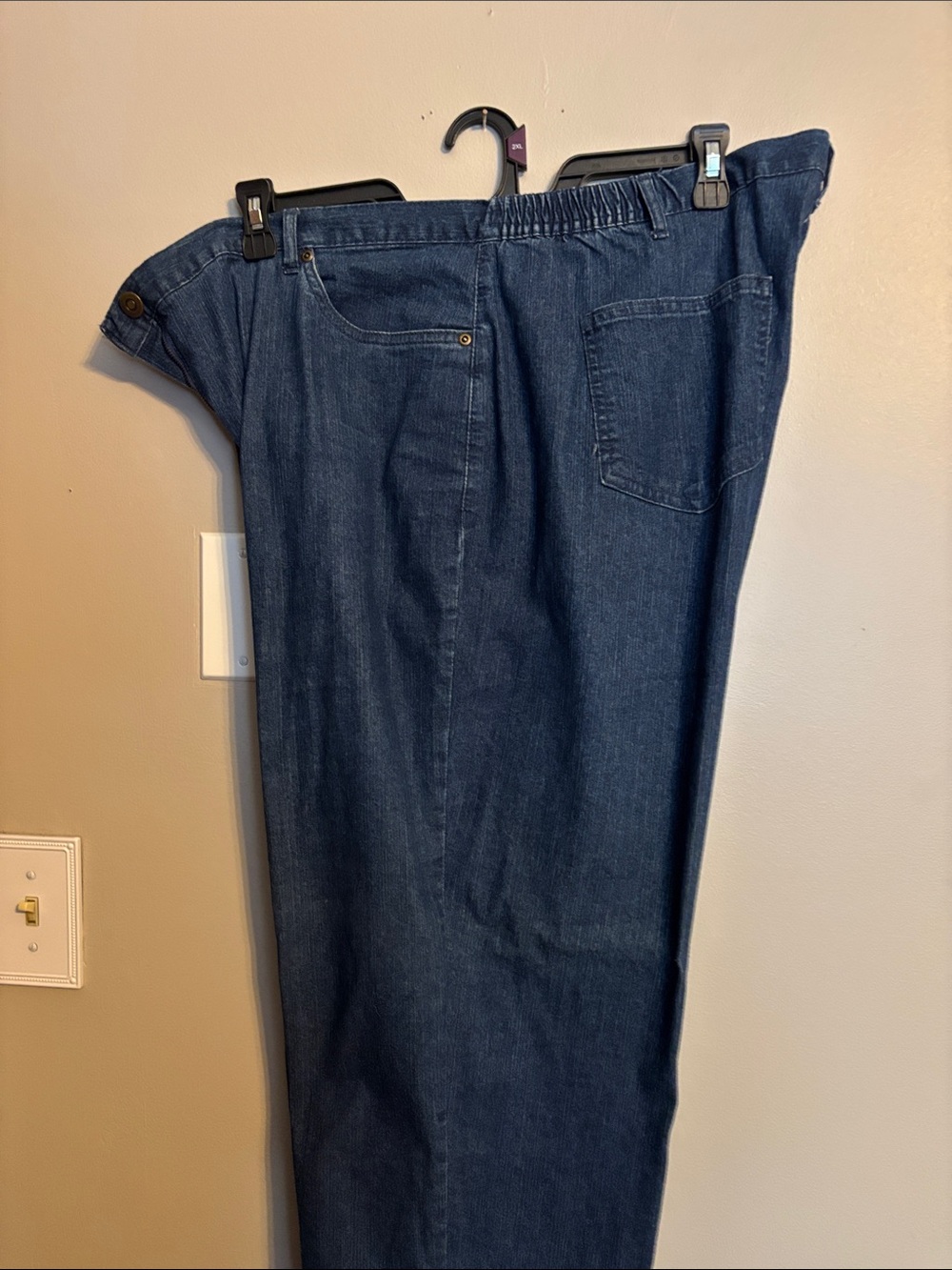 Ruby Rd. Women's Dark Blue Boot-Cut Jeans
